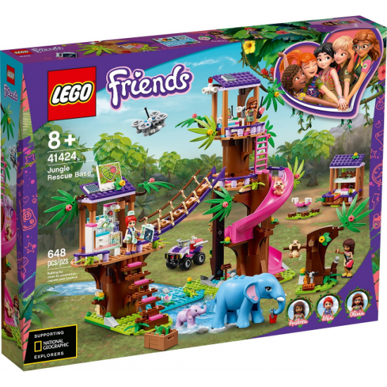 LEGO FRIENDS La base de sauvetage dans la jungle 2020